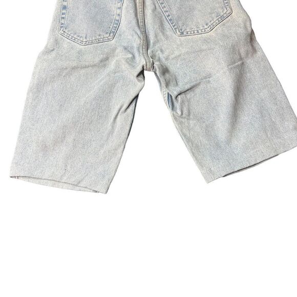 Vintage 1990’s Light Wash Denim Bermuda Denim Jeans - Picture 6 of 9